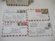 Delcampe - USA Luftpost Belegeposten / Auslandsbriefe Insgesamt 145 Stk. 1960er - 1980er Jahre - Brieven En Documenten