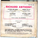 Disque De Richard Anthony - Au Revoir Mon Amour - Columbia ESRF 1667 - France 1965 - Soul - R&B