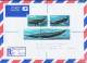 1992. SOUTH WEST AFRICA.  Very Interesting Registered AIRMAIL Cover To Hamburg, Germany With... (Michel 471+) - JF546622 - Südwestafrika (1923-1990)