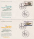 FDC  "Berliner Verkehrsmittel"  (4 Stück)       1971 - Lettres & Documents