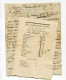 Lot Beau Document + LAC Agde 1796 "Prix Courant Des Grains Sur La Place De Toulouse, Le 11 Frimaire An 5 - ... - 1799