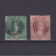 GRENADA 1863, SG# 4-6, CV £29, Wmk Small Star, Part Set, QV, Used - Granada (...-1974)