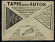 Env.  Des CCP : Pubs : PEDECO; Tennis Gymnastique -- Tapis Pour Autos : Brosseries De Vilvorde - Obl. 1930 - Covers & Documents