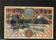 Netherlands 1910 Postcard With Stamps & Coins Pictured, Bussum, Postal History, History - Various - Coat Of Arms - Sta.. - Briefe U. Dokumente