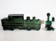 Delcampe - BOUTEILLE PARFUM LOCOMOTIVE TRAIN, AVON 1876 CENTENNIAL EXPRESS AFTER SHAVE 25cm / MINIATURE TRAIN FERROVIAIRE (3005.21) - Locomotieven