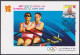 Inde India 2012 Maximum Max Card Olympic Games, Olympics Sport, Sports, Rowing, Row Boat, Boating, Water, London - Lettres & Documents