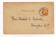 Entier Postal Brevkort Norge Carte Circulaire Privée Kristiania Oslo 1901 Securitas Forsikrings Aktieselskab Berlin - Interi Postali