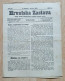 Hrvatska Zastava Pucke Novine Starceviceve Hrvatske Stranke Prava 1908 Br. 48  Croatia Ante Starcevic Newspaper - Other & Unclassified