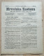 Hrvatska Zastava Pucke Novine Starceviceve Hrvatske Stranke Prava 1907 Br. 49  Croatia Ante Starcevic Newspaper - Otros & Sin Clasificación