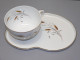 -JOLIE TASSE/BOL & SON PLATEAU PORCELAINE De LIMOGES MP SAMIE EPIS De BLE      E - Limoges (FRA)