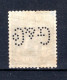 110° Perfin 1912 - Staande Leeuw - 1909-34