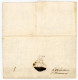 1834, Entire Cover Edinburgh-London Forwarded Carlsbad Over Rotterdam With Many Postal Marks - Exhibition Item! - ...-1840 Prephilately