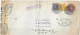 Lettre Recommandée  New York à Paris - Entier - Ouvert Par Autorité Militaire 373 - Censure Censurée - Juillet 1917 - Brieven En Documenten