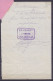 Chemin De Fer - Ticket De Paiement (reçu) Cachet Rectang. [BAHNHOF /22 JUIN 1915/ CHARLEROI-WEST] - Documentos & Fragmentos