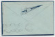 FRANCE MERMOZ 30C+ 35C SEMEUSE LETTRE COVER AIR BLEU MEC NICE 1938 - 1927-1959 Brieven & Documenten