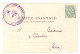 ALGERIE LE SUD ORANAIS TYPES ARABES  CACHET BENI OUNIF DE FIGUIG DIOCESE AUMONERIE MILITAIRE DE MECHERIA 1904 - Uomini