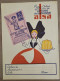 Protège Cahier Vintage Années 1950 / Publicité Ancienne : LEVURE ALSACIENNE ALSA - ALSACE - Lebensmittel
