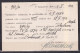 ROMANIA.1932/Bucuresti, Mixed Franking Postcard/legation Official Card. - Covers & Documents