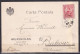 ROMANIA.1914/Galati, Wilhelm Klein Private Card Single Franking/abroad Mail. - Covers & Documents