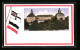 Lithographie Gotha, Ansicht Vom Schloss, Reichskriegsflagge - Gotha