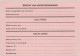 1990 - Briefkaart / Entier Postal Carte -Adreswijziging - Vogels - Buzin - Kievit - Vanneau Huppé - NL - Adreswijziging
