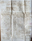 !!!! GUADELOUPE, COURRIER  DE 1853 DE BASSE-TERRE POUR MARSEILLE, VIA PAQUEBOT ANGLAIS. - Cartas & Documentos