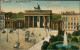 Ansichtskarte Mitte-Berlin Brandenburger Tor 1915 - Brandenburger Door