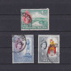 SINGAPORE 1955, Sc# 50-52, Part Set, Used - Singapour (...-1959)