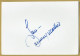 Johnny Mathis - Chanteur - Page De Livre D'or Signée + Photo - Paris 1987 - Cantantes Y Musicos