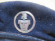 Béret Militaire Français/ Bleu/ Avec écusson / Insigne TRANSMISSION/ Pebeonay/ Pointure 57/ 1963            CCK36 - Casques & Coiffures