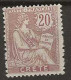 1902 MH Crete Yvert 8 - Ongebruikt