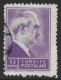 Turkey 1945. Scott #877A (U) President Inönü - Used Stamps