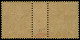 MONG-TZEU Poste ** - 31, Paire Millésime "4", Tirage 94, Gomme Coloniale - Cote: 1900 - Other & Unclassified