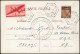 FRANCE PA. Militaire Richelieu CP - 1, Surcharge Renversée Sur CP 22/9/43, Signé Scheller + Certificat - 1927-1959 Storia Postale