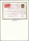 FRANCE PA. Militaire Richelieu CP - 1, Surcharge Renversée Sur CP 22/9/43, Signé Scheller + Certificat - 1927-1959 Lettres & Documents