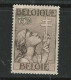 ● BELGIO 1933 ● Pro Opere Antitubercolari ֍ Croce Di Lorena ֍ N. 380 Nuovo * ● Cat. 63 € ● Lotto N. 190 B ● - Unused Stamps