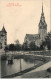 Ansichtskarte Coswig (Sachsen) Wettinplatz - Teich 1913 - Coswig