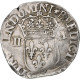 France, Henri III, 1/4 D'écu à La Croix De Face, Date Incertaine, Nantes - 1574-1589 Henri III