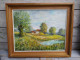 Delcampe - Tableau Paysage De Touraine Signé Henri Tourel - Huiles