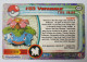 CARTE POKEMON # 03 VENUSAUR TOPPS TV ANIMATION (2) - Andere & Zonder Classificatie