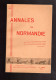 ANNALES DE NORMANDIE 1966 Bibliographie Normande - Normandie