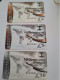 GREAT BRETAGNE/2X 5 +1X 10  POUND/  DELTACOM MILLENNIUM PHONECARDS /BRONZE + SILVER/ USED CARD     /  **16969 ** - BT Overseas Issues