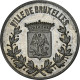 Belgique, Médaille, Pierre Dustin, Ami Des Lumières, Ville De Bruxelles, 1879 - Sonstige & Ohne Zuordnung