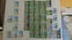 Delcampe - BJ38 Collection De Timbres Oblitérés De Divers Pays + France N° 3734i ** Piquage à Cheval En Bloc De 4.  A Saisir !!! - Verzamelingen (in Albums)