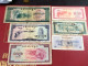 Cambodia Democratic Kampuchea Banknotes- 1975- Khome 6pcs Good Very Rare - Cambodja