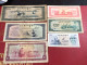 Cambodia Democratic Kampuchea Banknotes- 1975- Khome 6pcs Good Very Rare - Cambodja