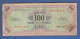 Italia 100 Lire AM Lire One Hundred Lire 1943 Issued In Italy Italie War Bank Notes - Allied Occupation WWII