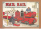 TRAIN - LOCOMOTIVE MAIL RAIL SPEEDING MAIL UNDER LONDON Spec Canc 10-04-1994 - Metro