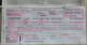 PASAJE PASSENGER TICKET IATA AIRLINE 1998 BUENOS AIRES LONDON PARIS MADRID BRITISH AIRWAYS - World