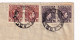 Lettre 1952 Lagos Oduneye Brothers Nigeria Flawil Suisse Switzerland Paire Stamp King George VI British Colony Africa - Nigeria (...-1960)